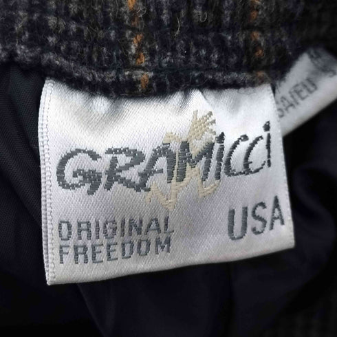 グラミチ GRAMICCI ウールブレンド タック テーパードパンツ メンズ JPN:M