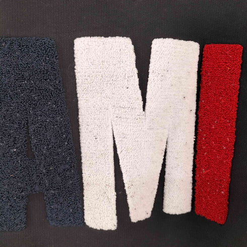 アミアレクサンドルマテュッシ AMI ALEXANDRE MATTIUSSI CONTRAST LOGO SWEATSHIRT メンズ import:M