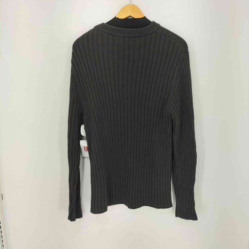 ザラ ZARA ワイドリブ L/S プルオーバーニット メンズ import:L