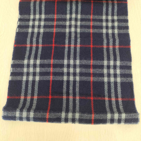 バーバリーロンドン BURBERRY LONDON ウールチェックマフラー レディース