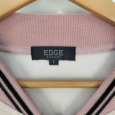 EDGE RUPERT スカル刺繍 ベロア トラックジャージ ジャケット メンズ JPN:2