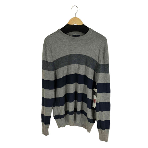 ブルックスブラザーズ BROOKS BROTHERS ボーダー ニット メンズ import:L