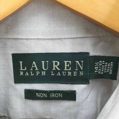 ローレンラルフローレン LAUREN RALPH LAUREN NON IRON コットンB/Dシャツ メンズ 14-1/2