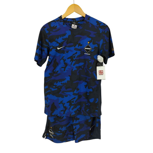 ナイキエフシーアールビー NIKE F.C.R.B カモフラ ゲームシャツ セットアップ メンズ S