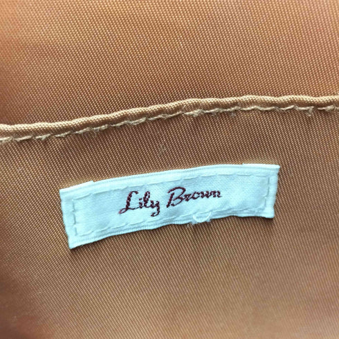 リリーブラウン Lily Brown クラシック ミニボストンバッグ レディース FREE