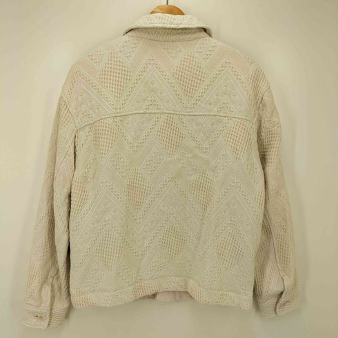 ザラ ZARA ウェーブストライプテディコート レディース import:S
