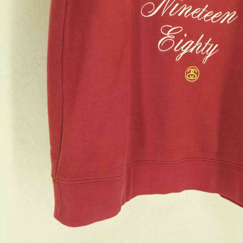 ステューシー Stussy USA製 SSリンク刺繍クルーネックスウェット メンズ JPN:S