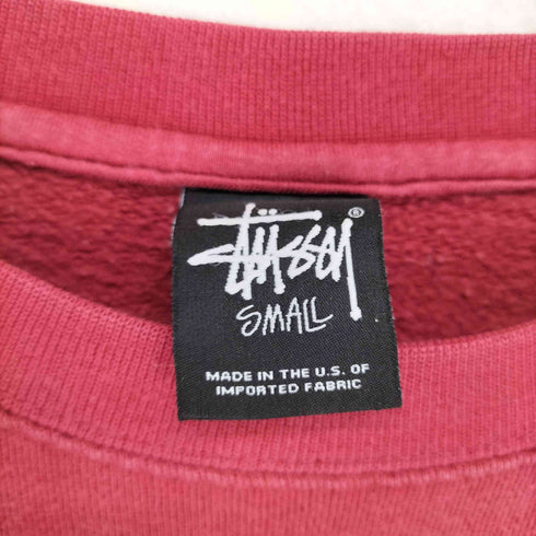 ステューシー Stussy USA製 SSリンク刺繍クルーネックスウェット メンズ JPN:S