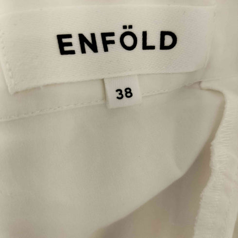 エンフォルド ENFOLD COブロードランダムヘムスカート レディース JPN:38