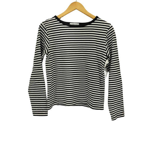 シンプリシテェ SIMPLICITE L/S ボーダー クルーネック Tシャツ レディース