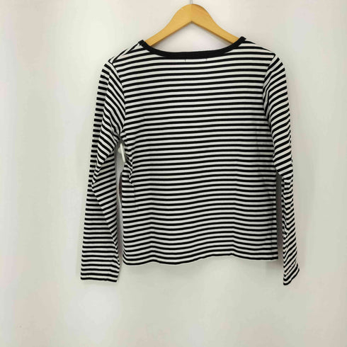 シンプリシテェ SIMPLICITE L/S ボーダー クルーネック Tシャツ レディース