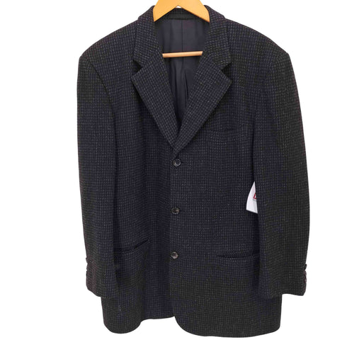 コムデギャルソンオム COMME des GARCONS HOMME AD2001 田中オム 3B千鳥格子ウールテーラードジャケット メンズ JPN:M