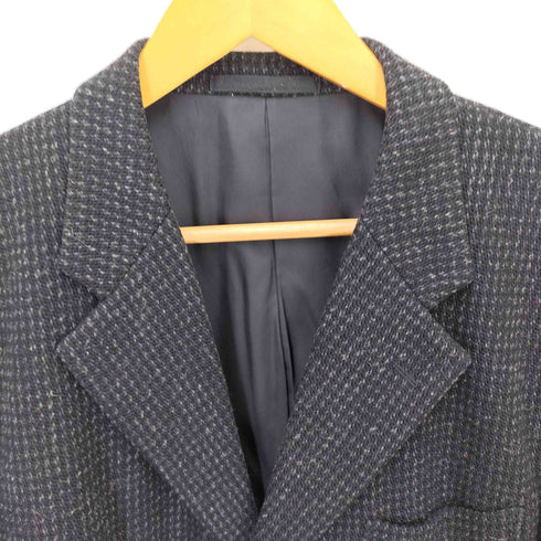 コムデギャルソンオム COMME des GARCONS HOMME AD2001 田中オム 3B千鳥格子ウールテーラードジャケット メンズ JPN:M