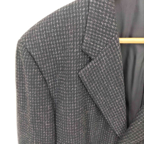 コムデギャルソンオム COMME des GARCONS HOMME AD2001 田中オム 3B千鳥格子ウールテーラードジャケット メンズ JPN:M