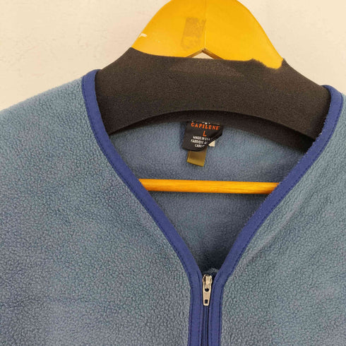 パタゴニア patagonia 90s 98SS MADE IN USA CAPILENE メッシュポケット ハーフジップフリース メンズ import:L