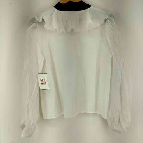 ダブルクローゼット w closet フリルブラウス レディース FREE