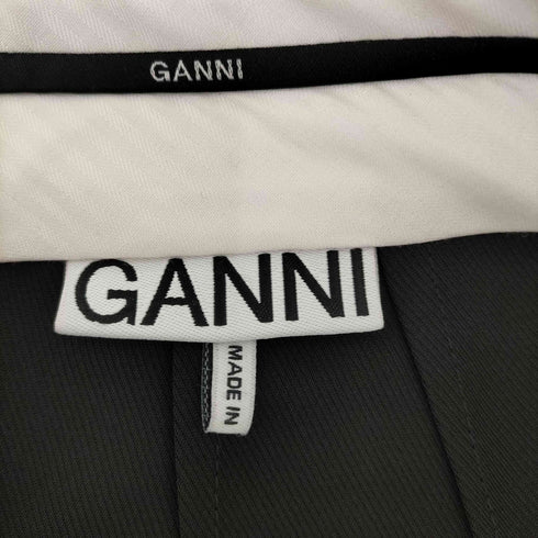 ガニー Ganni Light Twill Suiting Relaxed Pleated Pants メンズ 36