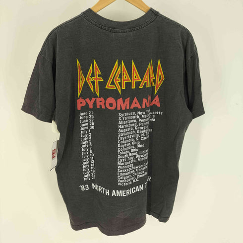 RockandRoll ボディ バンド ツアー アニマル リプリント Tシャツ シングルステッチ メンズ import:L