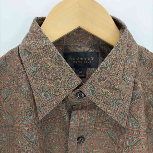 ラドメスメンズビギ Radmess MENS BIGI OLD ペイズリーシャツ メンズ JPN:M