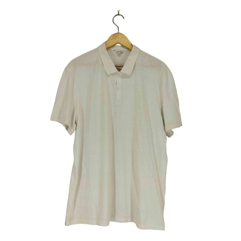 カルバンクライン CALVIN KLEIN 袖ロゴプレートポロシャツ メンズ JPN:XL
