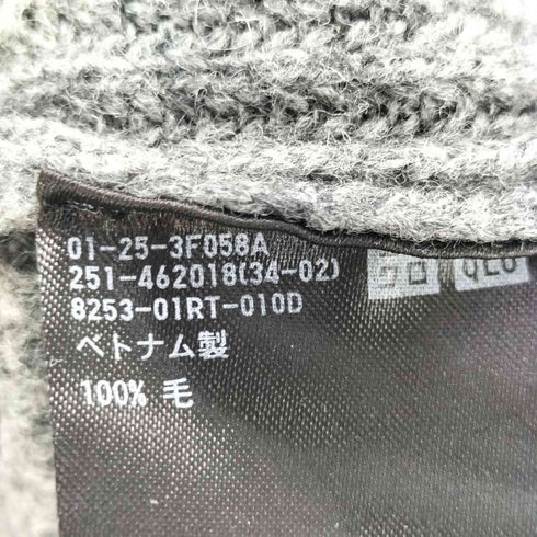 ユニクロ UNIQLO C プレミアムラムハーフジップセーター レディース JPN:L