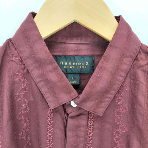 ラドメスメンズビギ Radmess MENS BIGI OLD 比翼刺繍シャツ メンズ JPN:L