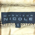 ニコル NICOLE OLD ドットストライプ ポリエステルシャツ メンズ JPN:50
