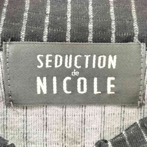 ニコル NICOLE OLD ハーフジッププルオーバー メンズ JPN:50