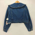 ザラ ZARA ピーターパンカラー デニム ジャケット レディース JPN:M