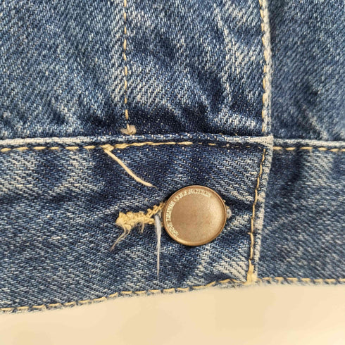 ザラ ZARA ピーターパンカラー デニム ジャケット レディース JPN:M