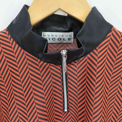 ニコル NICOLE OLD スタンドカラー ハーフジッププルオーバー メンズ JPN:50