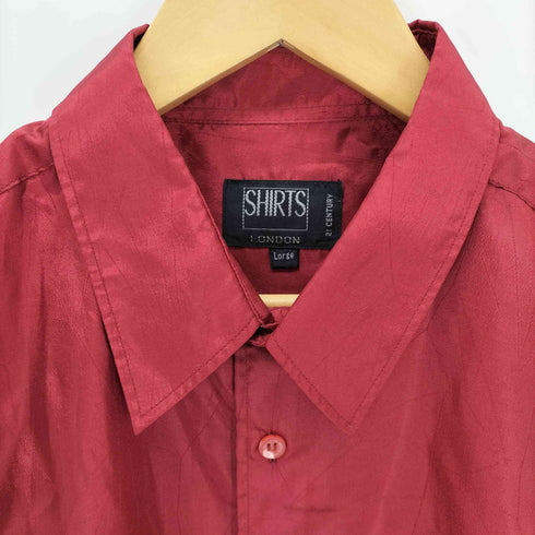 shirts LONDON 21century シワ加工シャツ メンズ JPN:L