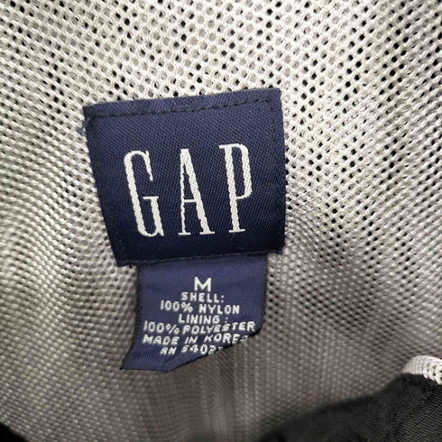 ギャップ Gap 00S OLD 裏地メッシュ リップストップ マウンテンパーカー ユニセックス メンズ import:M