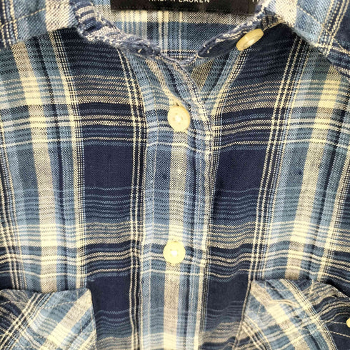 ローレンラルフローレン LAUREN RALPH LAUREN L/S ボタンダウンシャツ レディース XXS