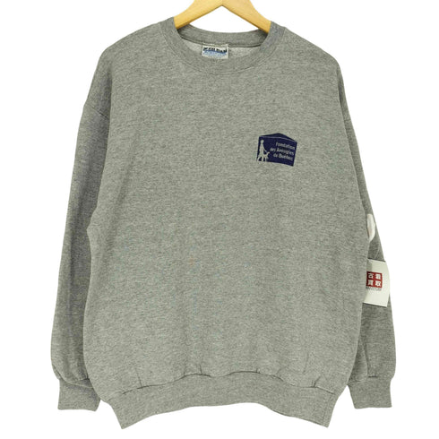 ギルダン GILDAN 90s MADE IN CANADA ロゴプリントスウェット メンズ JPN:L