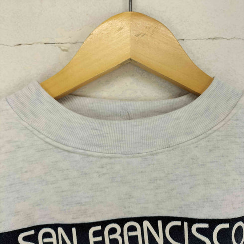 MADE IN USA SAN FRANCISCO CALIFORNIA フロントラバープリントスウェット メンズ JPN:L