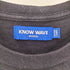 ノーウェーブ KNOW WAVE Chest Logo T-Shirt チェスト ロゴ Tシャツ メンズ import:XL