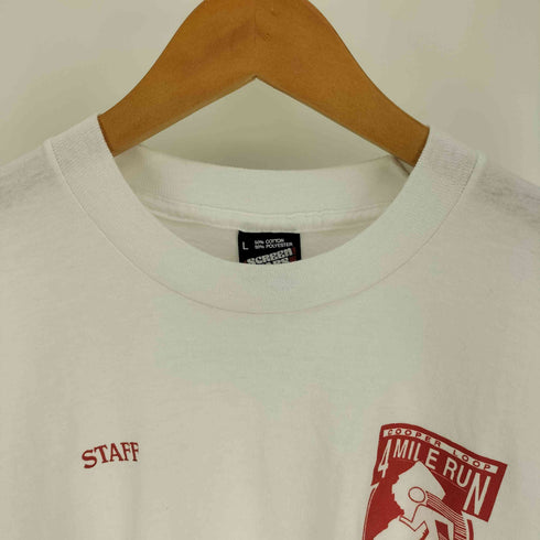 90S SCREEN STARS BEST ボディ USA製 COOPER LOOP 4 MILE RUN プリントTシャツ シングルステッチ メンズ import:L