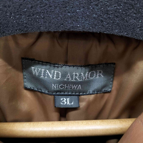 ウィンドアーマー Wind Armor 3Lサイズ ラムレザー ダウンジャケット ニチワ社 メンズ 3L