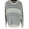 ケンゾーゴルフ KENZO GOLF フロントロゴ ボーダーニット メッシュ メンズ JPN:4