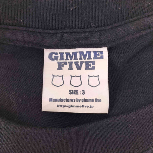 ギミーファイブ gimme five GREAT MINDS TEE グレイトマインド Tシャツ メンズ 3