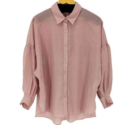 イング INGNI シアーBIGシャツ レディース import:M