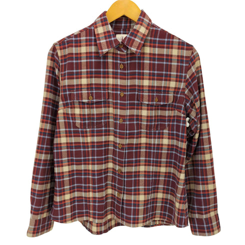フォックスファイヤー foxfire WOMEN L/S ネルシャツ レディース import:L