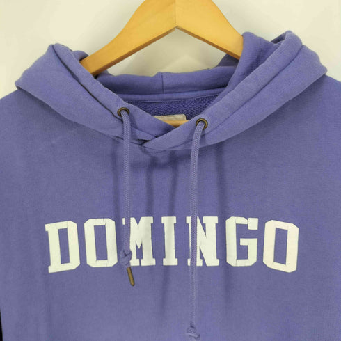 ドミンゴ DOMINGO By LUZeSOMBRA ロゴプリント プルオーバーパーカー メンズ JPN:M