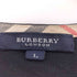 バーバリーロンドン BURBERRY LONDON ロゴ 刺繍 ノバチェック カーディガン レディース import:L