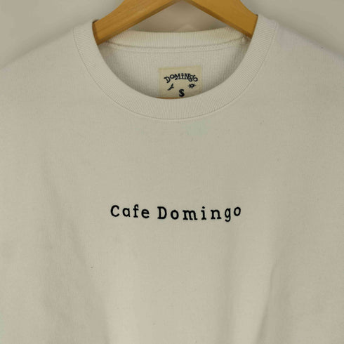 ドミンゴ DOMINGO By LUZeSOMBRA Cafe Domingo刺繍 クルーネックスウェット メンズ JPN:S