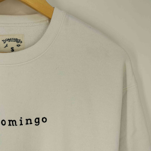 ドミンゴ DOMINGO By LUZeSOMBRA Cafe Domingo刺繍 クルーネックスウェット メンズ JPN:S
