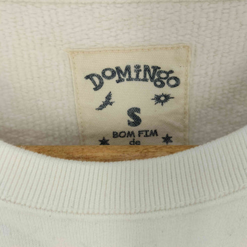 ドミンゴ DOMINGO By LUZeSOMBRA Cafe Domingo刺繍 クルーネックスウェット メンズ JPN:S