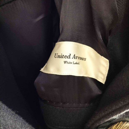ユナイテッドアローズ UNITED ARROWS WHITE LEBEL 取り外しフード ダッフルコート メンズ