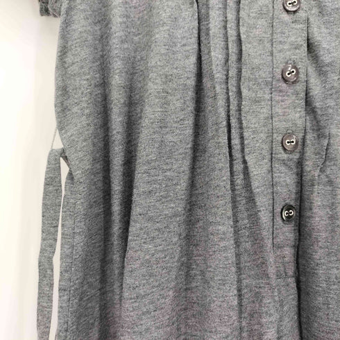 バーバリーブルーレーベル BURBERRY BLUE LABEL ロゴ 刺繍 半袖 ショート ワンピース レディース EUR:38